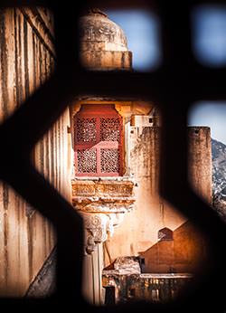 Window - Amber Fort, Rajasthan, India